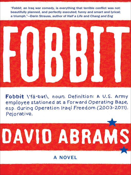 Title details for Fobbit by David Abrams - Available